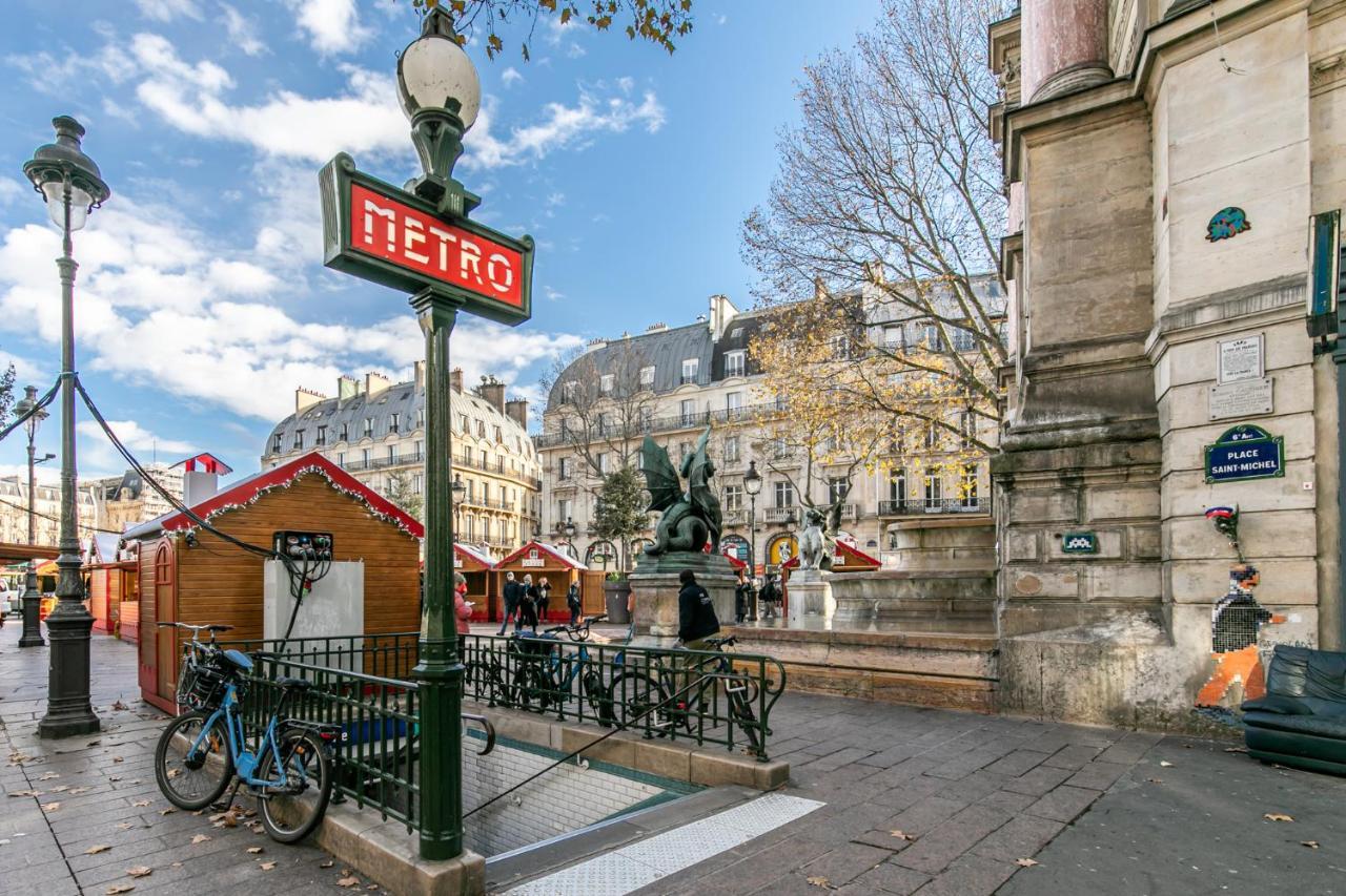 Mba Splendide Appart Saint-Michel Paris Centre Экстерьер фото